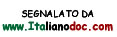 Segnala il tuo sito su ITALIANODOC
